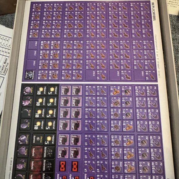 Space Empires: Replicators (open, unpunched) GMT Games GMT1717 - Picture 11 of 16